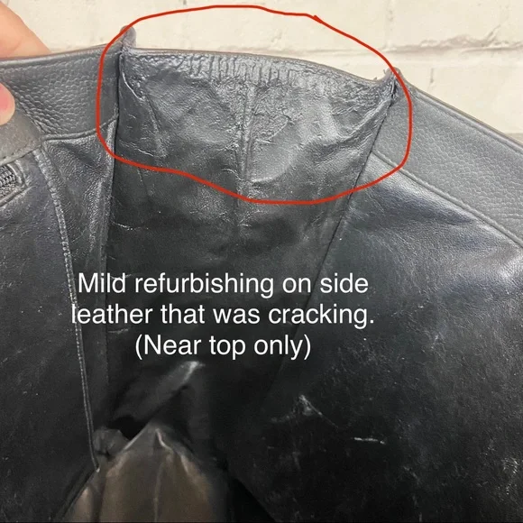 CHANEL large size leather tote *custom* vintage authentic - Picture 14 of 16